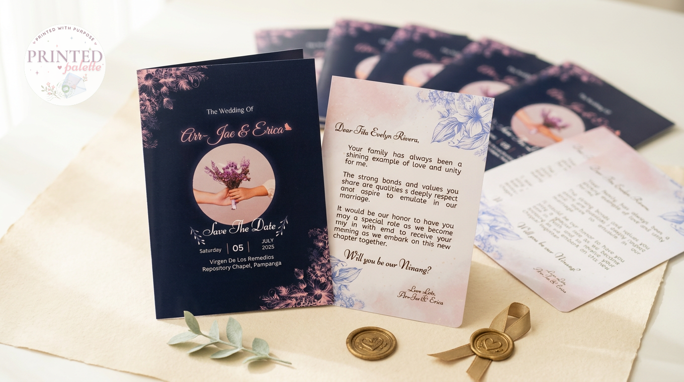 Invitation with Sleeves
