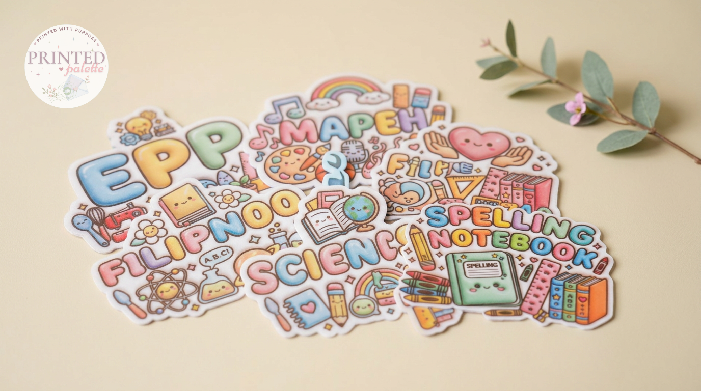 Subject Label Stickers