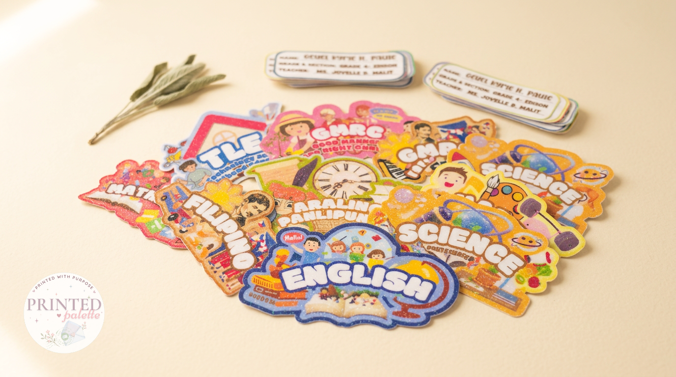 Subject Label Stickers