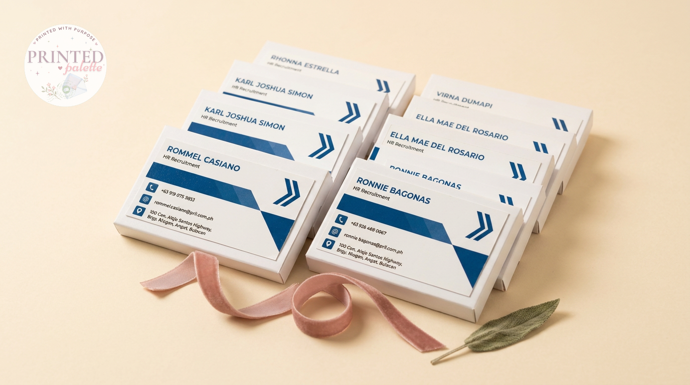 Business Essentials — Printed Palette collection