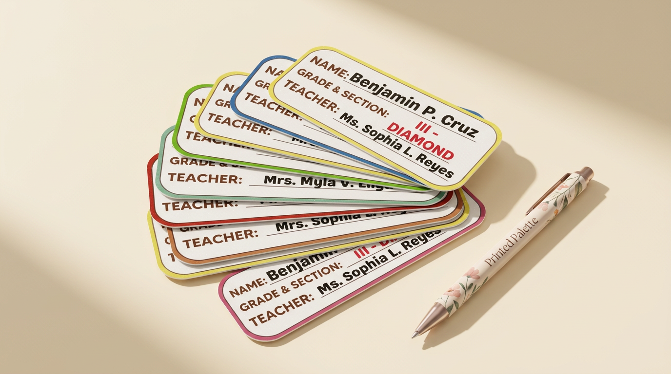 Name Label Stickers