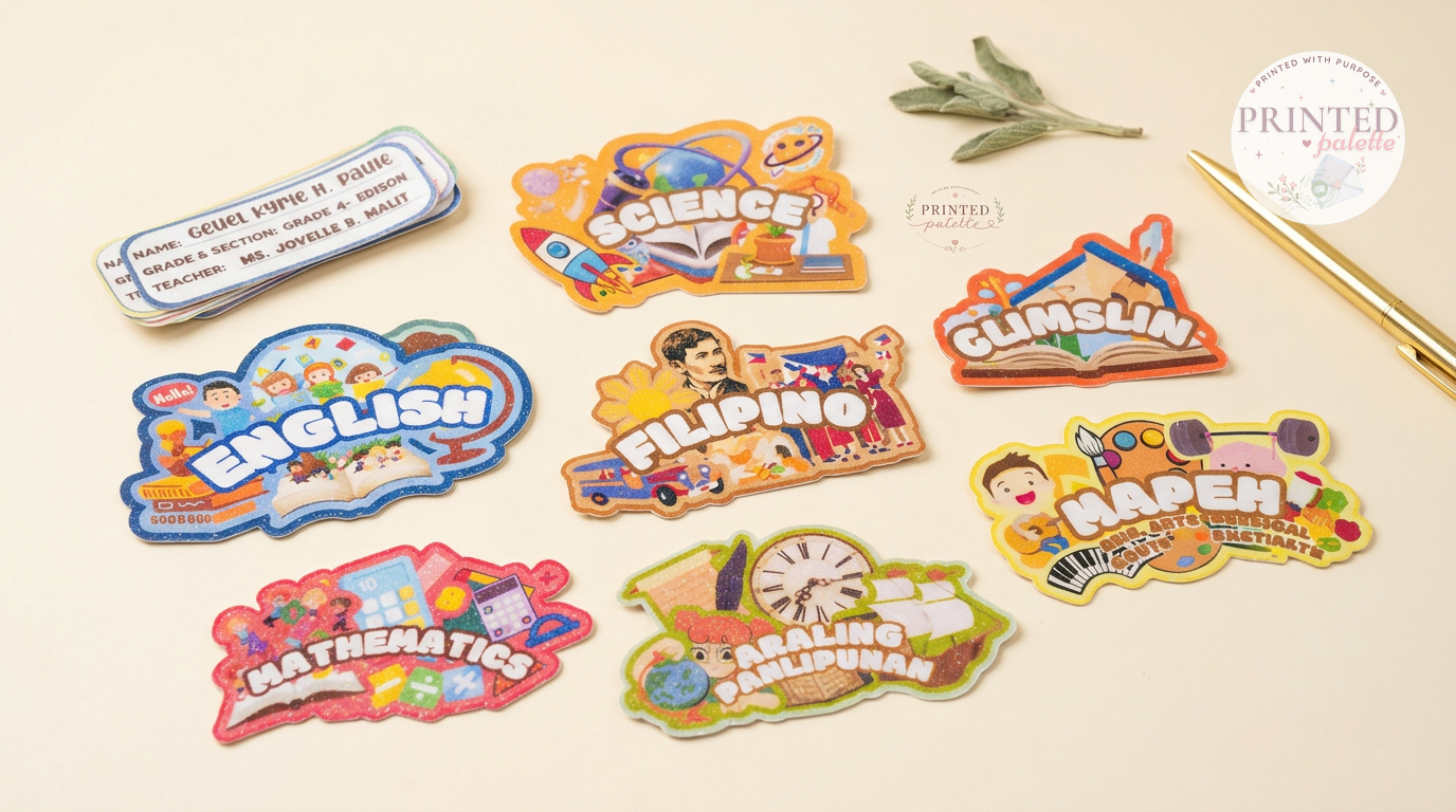 Subject Label Stickers