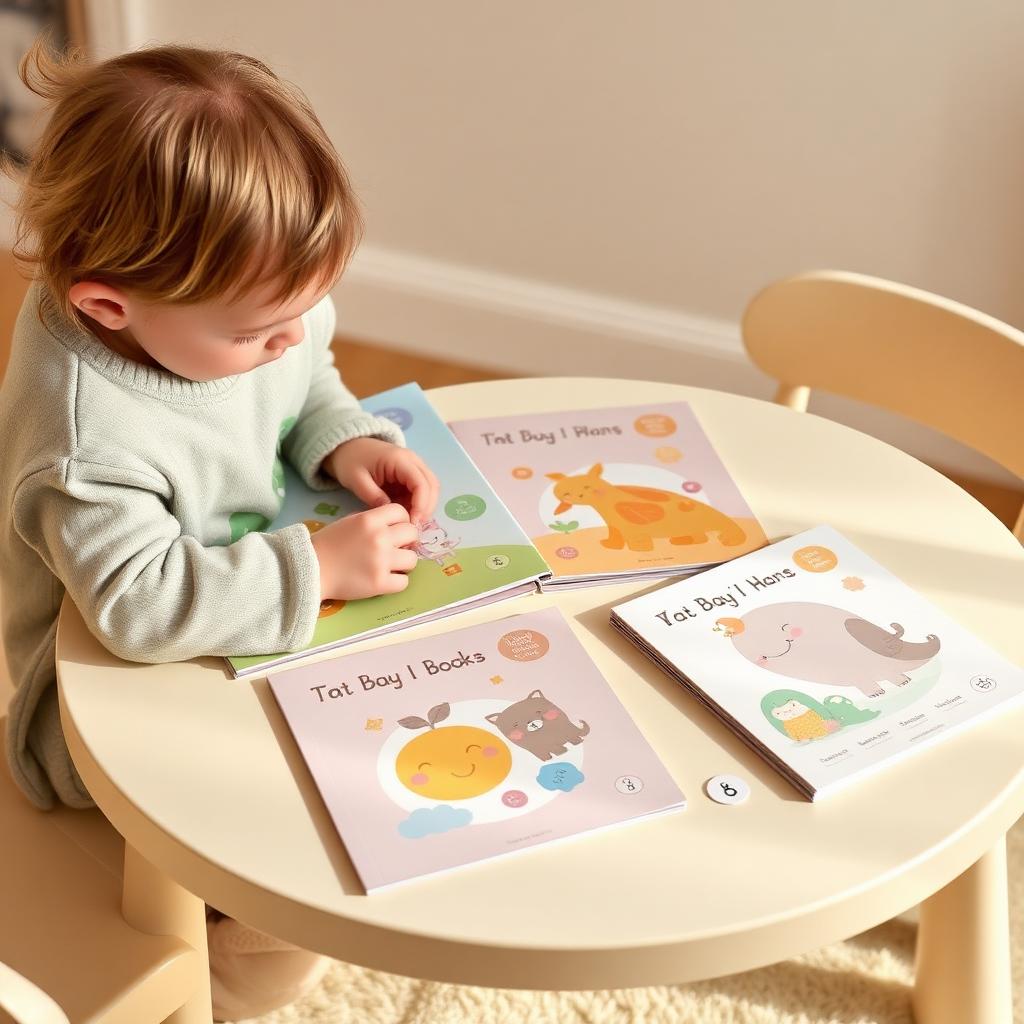 Pastel activity books