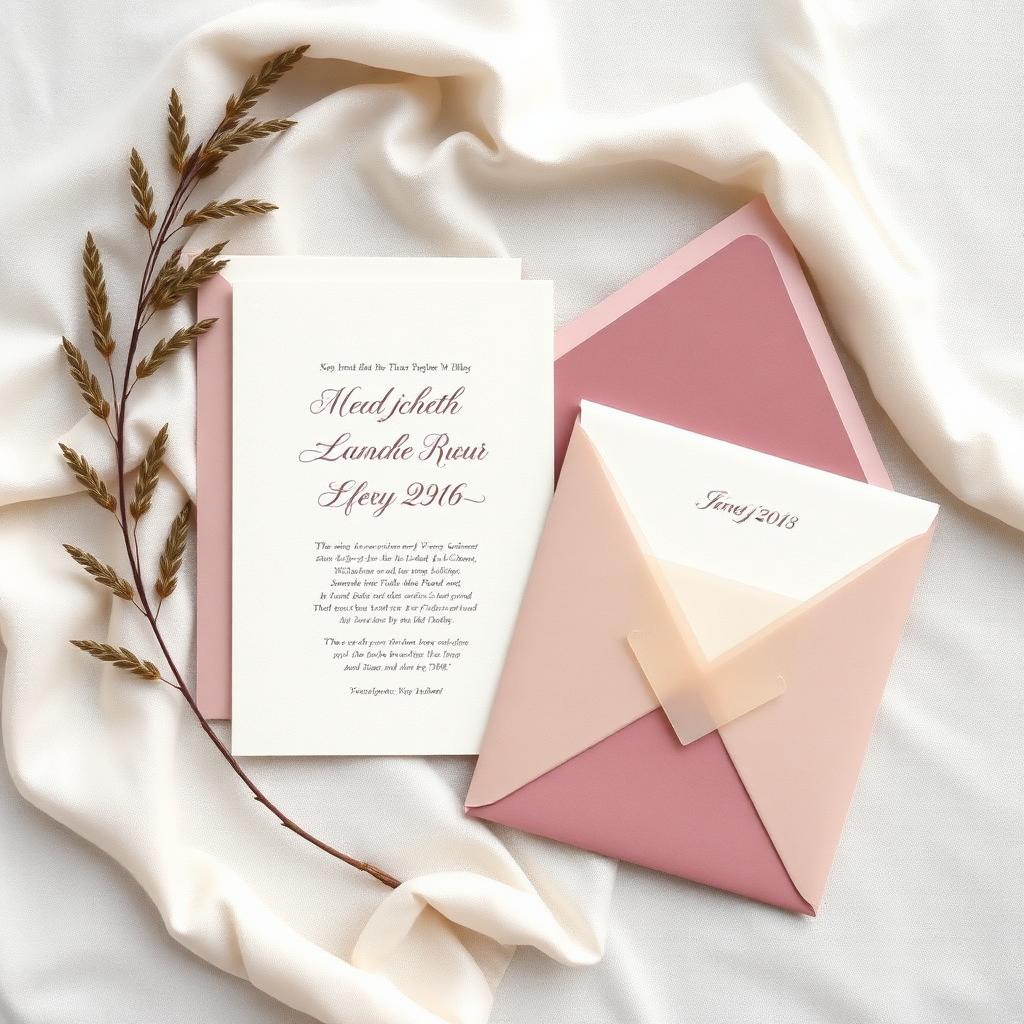 Event stationery